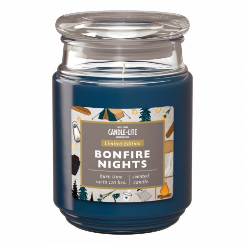 Candle-Lite - Bonfire Nights - plantaardige geurkaars - grote pot- 510 gram