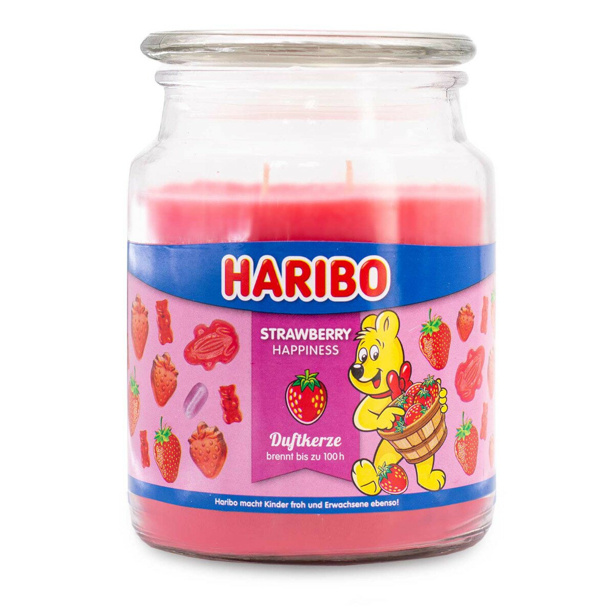haribo-strawberry-happiness-grote-geurkaars-510gr-KAAARS.NL