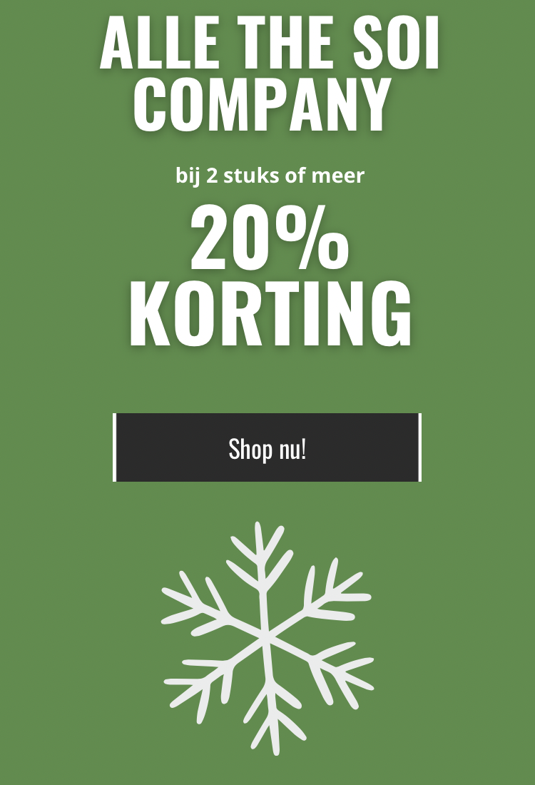 The SOi Company - 20% korting kerst kerstaanbieding bij 2 stuks of meer